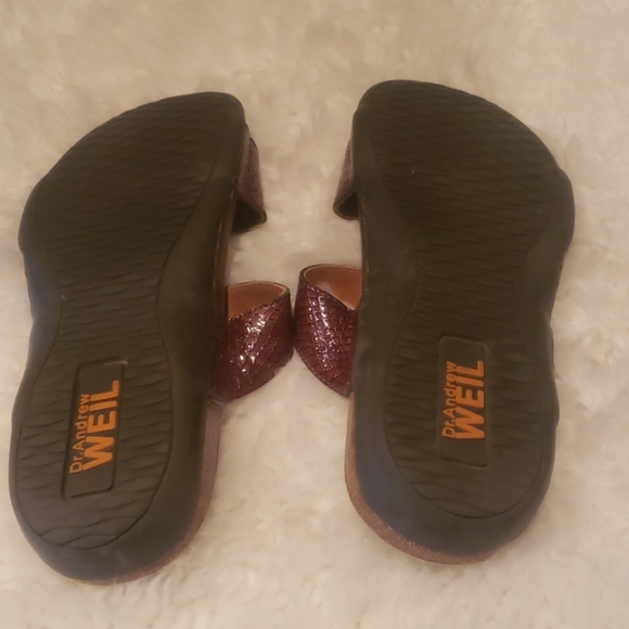 Dr Weil Faith brown slip on sandals slides 6/37 - Picture 5 of 6